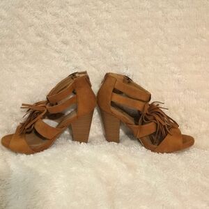 Qupid Faux Suede Fringe